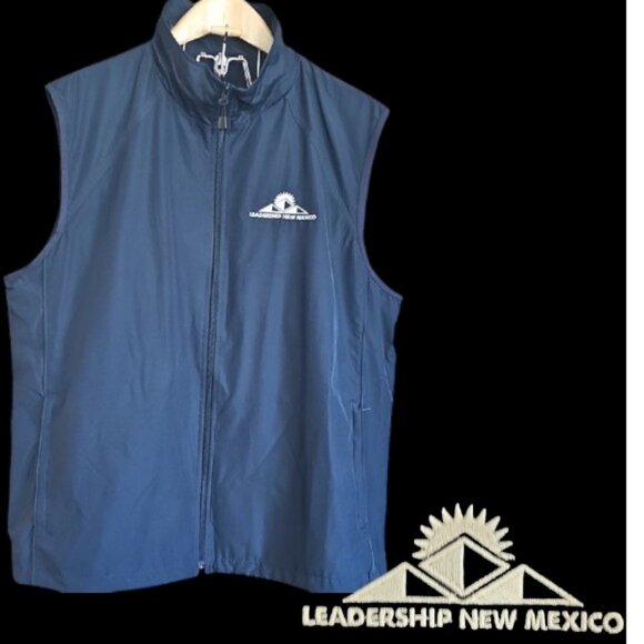 North End Other - North End Vest mesh inside ventilated full zipper LEADERSHIP NEW MEXICO logo